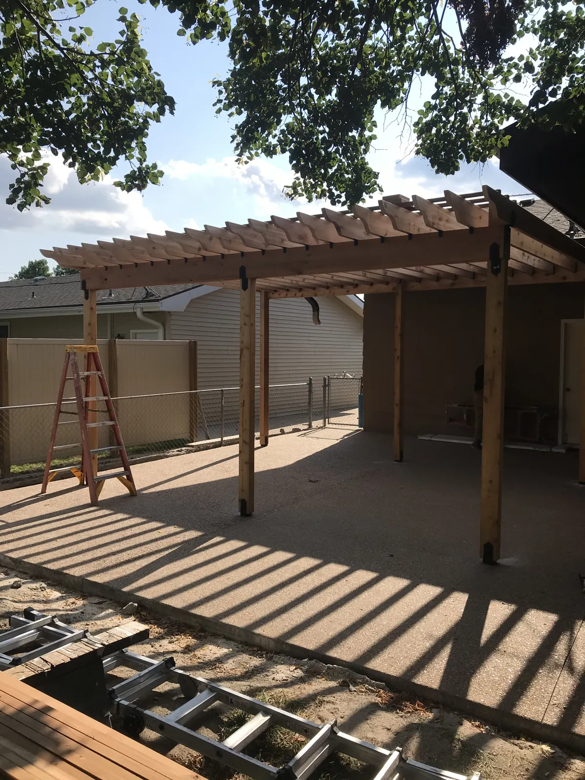 Exposed Aggregate and Pergola album cover