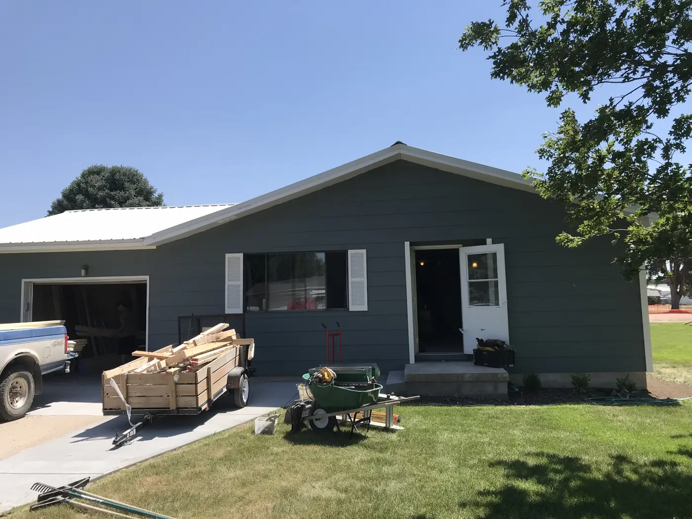 Exterior before remodel